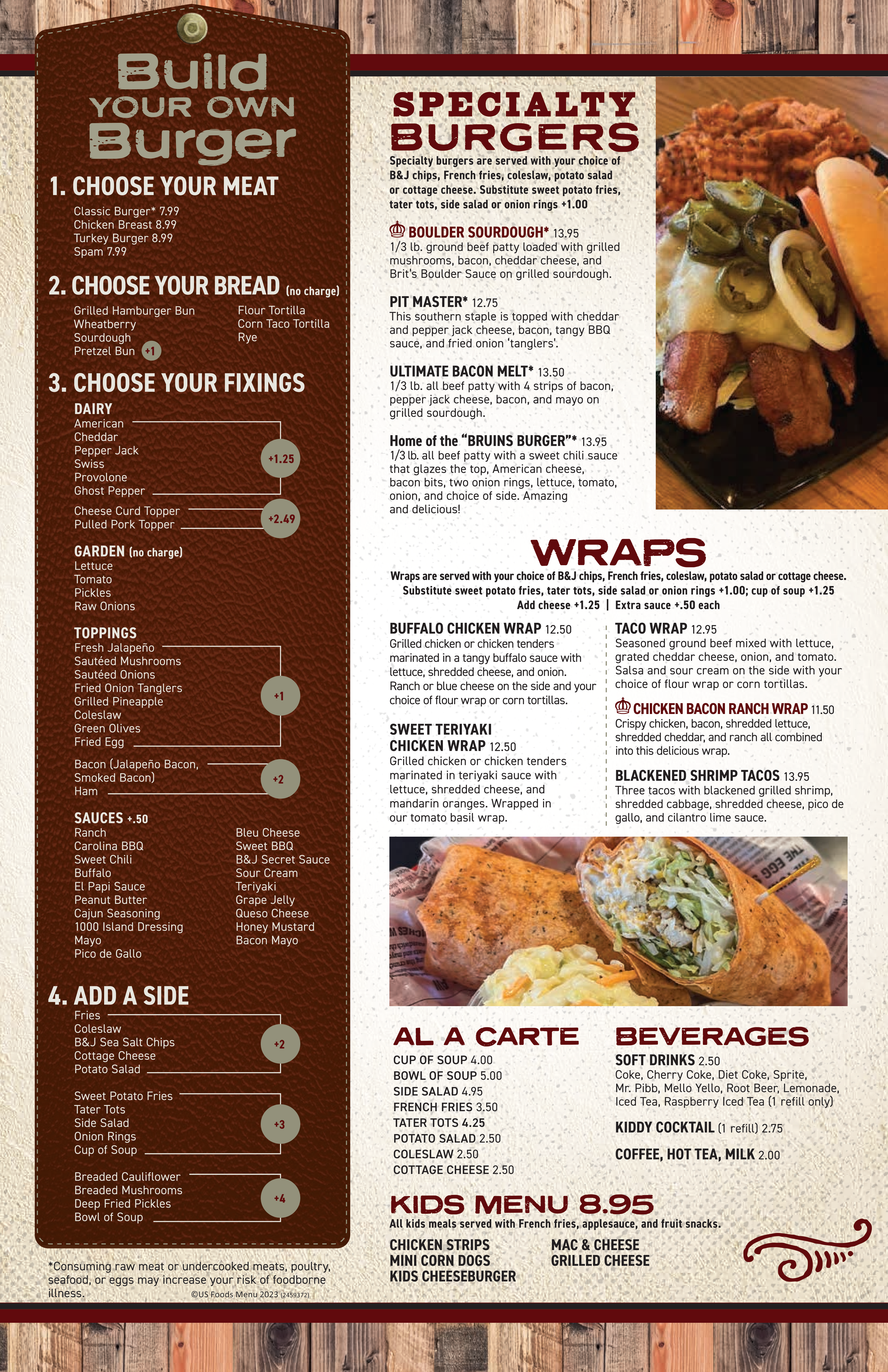 Menu page 2